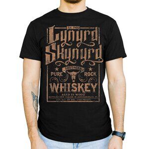 Lynyrd Skynyrd Whiskey Pure Southern Classic Rock Band T-Shirt